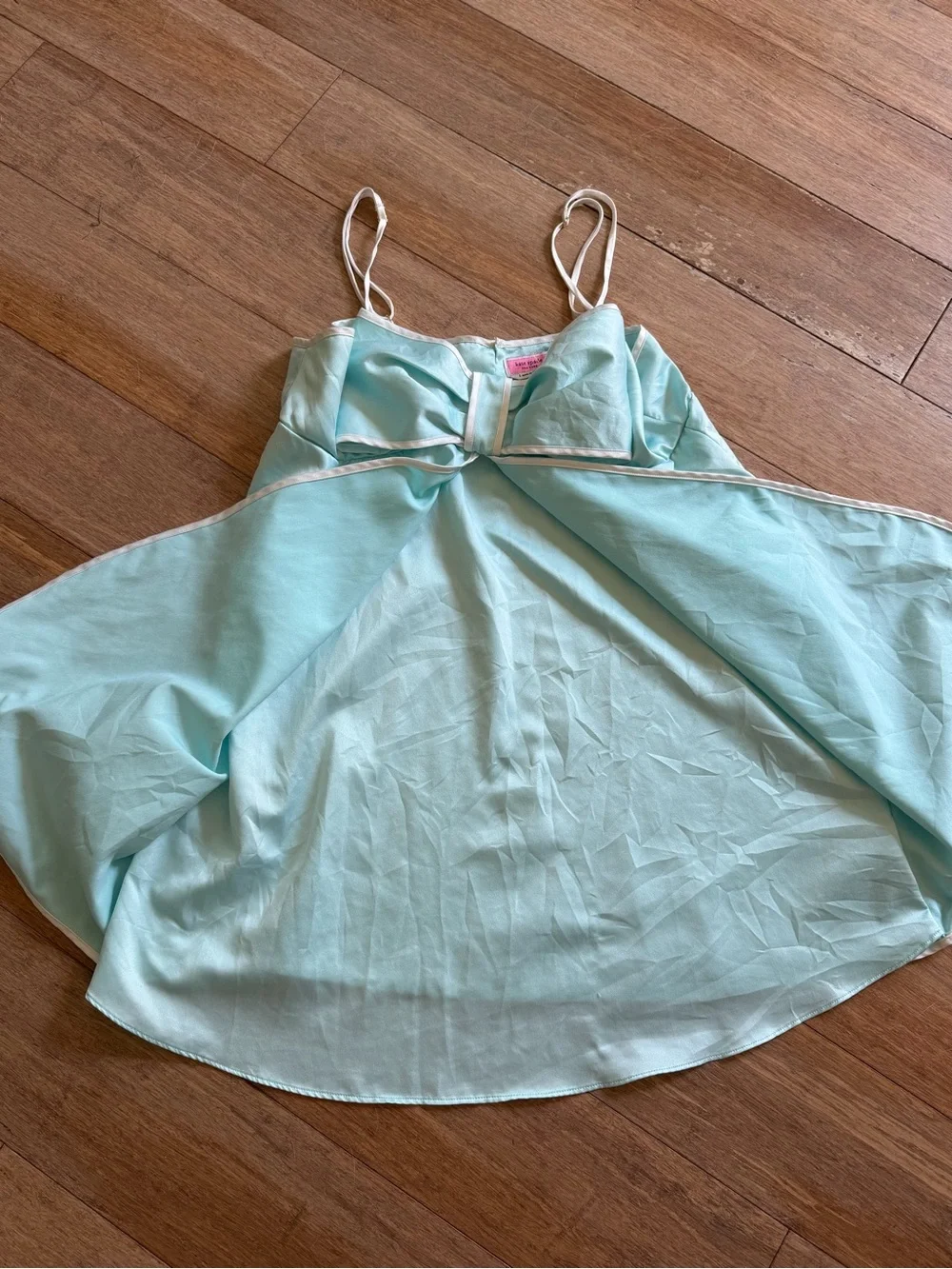 kate spade • Big Bow Charmeuse Chemise